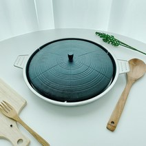무쇠 솥뚜껑 삼겹살 불판 가마솥 불판 캠핑 차박 업소용 구이용 30cm 32cm