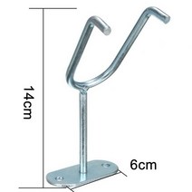 가제트 실버 페인트 스프레이 건 홀더 스탠드 중력 피드 HVLP 벽 벤치 마운트 후크 부스 컵 창의적인 자동차 액세서리, 01 Silver