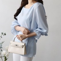 스퀘어넥커프스블라우스 1024937