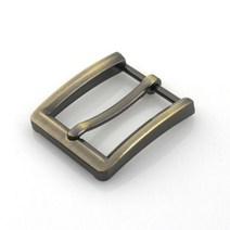 1pcs 금속 3cm 벨트 버클 3 색 캐주얼 엔드 바 힐 단일 핀 가죽 공예 웨 빙 27-29mm 벨트에 적합, Bronze
