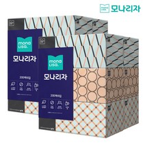 모나리자 미용티슈 200매 6입, 2개, 6개입