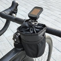디포앤 미니벨로 로드 자전거 가방 핸들 바 스템 백 바구니, 일반형