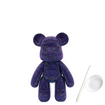 파티지엥 소형 베어브릭 큐빅 비즈 보석십자수 diy, 9. 스몰 젤리네이비, 1개