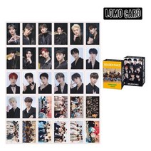 30 개/대 아이돌 ITZY THEBOYZ Crabity IU Photocard 앨범 HD 그룹 용지 Lomo 카드 엽서 팬 컬렉션, [05] GoldenChild