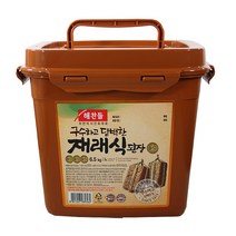 (면세)해찬들 재래식 골드된장6.5kg, 상세페이지 참조, 쿠팡 고리상 20210801 본상품선택