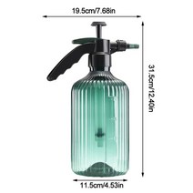 무인방제기 유니건 농약통 치파랠리 농약분무기 안개분사 1pc 750ml 플라스틱 빈 식물 자동차 청소 스프레이 병 누출 방지 내화학성 안개 안개 스트림 분무기, 2리터, 1개