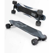 스케이트 전동 보드 출퇴근 4륜 제어 원격 입문용, 단일드라이브+배터리수명14km+블랙휠