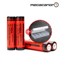 메가캐논 18650 충전지 리튬 이온 충전 배터리 3500mAh 충전용/충전식 건전지