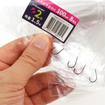 개별포장 갯바위 찌낚시 낚시채비 묶음 바늘 바다채비, 1개