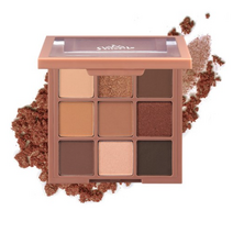 션리 무드나인 아이섀도우 팔레트 9구, 02 슈가 브라우니, 9개