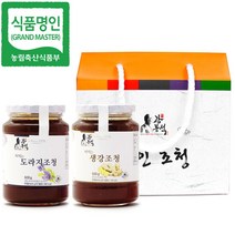 [두레촌]명인 도라지/생강조청 600gx2개
