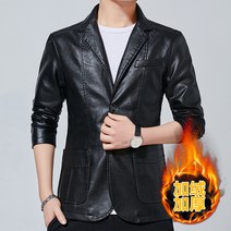 남성슈트코디 가죽옷 남자 봄가을 계절 트렌드 슬림 멋진 정장 코트 비행복 차량 PU자켓 남성의류