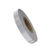 벌집무늬 반사 테이프 25mm x 50M 백색 야간작업 안전