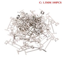 100pcs 샘플 타일 수평 조절 시스템은 강철 바늘 장치 정리 도구 건설 대체 할 수 있습니다 09/12/15mm, 01 09mm 100pcs
