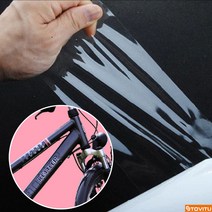 자전거 프레임 보호 투명 필름 스크래치 기스방지, 10cm-10개묶음(5%할인), 1개