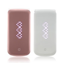 LG 버블팝폰 LG-KU3800 알뜰폰 선불폰 학생폰 효도폰 공기계 KT 3G 폴더폰, 퍼플(중고 A급), 퍼플