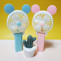 휴대용 미니 선풍기 핸디선풍기 USB 손선풍기 손풍기, 고양이, 블루