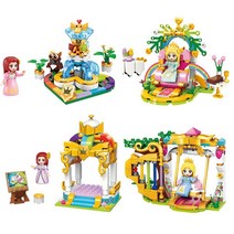 레고 프렌즈 호환 블럭 공주 공원 분수 어린이블록 중국레고 여아, 32011-2