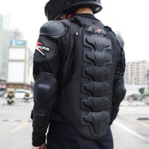 오토바이상체보호대 전신 오토바이 아머 재킷 모토크로스 조끼 가슴 장비 부품 보호용 어깨 손 관절 액, 03 XL