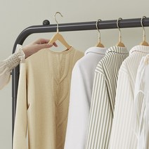 여기상사 짧은옷 트레이 행거 다용도 선반 세우는옷걸이, 상품선택