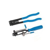 자동차변속기 atv auto cv joint banding boot axis clamp tool cv half shaft boot band 버클 클램프 수리 설치 도구 볼, 2pc 블루