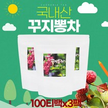 건강한 국산 꾸지뽕차 100티백x3팩 무대신 커피대신 물대신 식수대용 구찌뽕잎