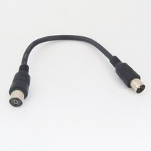 DVI케이블 DVI 암M/F 케이블 니켈 블랙 동축 PAL TV 공중 20cm 75 Ω 1 개입, 다른