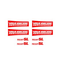 TE37 SL Volk 레이싱 광선 엔지니어링 스티커 JDM 바퀴 용 8pcs 휠 림 데칼, 06 green