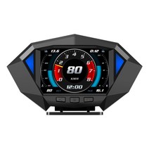 자동차 HUD 헤드 업 디스플레이 듀얼 시스템 Hud GPS OBDII 속도계 프로젝터 과속 알람 RPM 표시기
