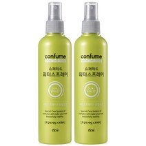 과일나라 컨퓸 슈퍼하드 워터 헤어스프레이, 252ml, 2개입