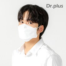 ((한정수량특가판매))닥터플러스 대형 국산 KF94 마스크 대형 화이트 숨쉬기 편한 국내생산 마스크 100매, 5매입, 20개, 블랙