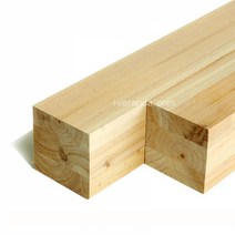 아이베란다 삼나무 각재 60x60mm 각목 나무 목재 목공소 원목재단, 2300mm