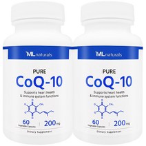 My Life 내추럴스 코큐텐 CoQ-10 200mg, 60정, 2개, 60정