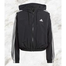 아디다스 ADIDAS 에센셜 3S 우븐 윈드브레이커 HT3399 225658