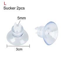 무소음기포기 4구기포기 어항기포기 이산화탄소 이탄확산기 mater reduce diy 수족관 co2 반응기 조절기 co2 시스템 키트 체크 밸브 물고기 탱크 식물 co2 74, 내가 빨판 2pcs