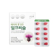 애터미 홍경천 밀크씨슬 (120정) + KF94마스크 2매 증정, 120정, 1개