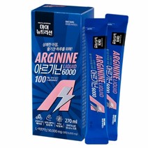[대상웰라이프x365웰니스] 마이뉴트리션 고함량 상쾌한아침 엘 L 아르기닌 6000 (18ml x 15포), 1+1 30포(2박스)