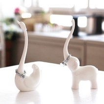 쥬얼리 보관함 정리함 수납대 반지 귀걸이 팔찌 목걸이 세라믹 E-65