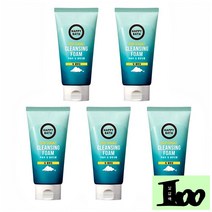 oth 해피바스 씨솔트 딥 클렌징폼 150g X 5개, 상품선택