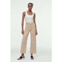 자라 ZARA ZW THE MARINE 스트레이트 하이라이즈 진 124337