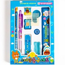 초등학교 예비초등 1학년 입학 준비물 생일 선물 트로피컬 문구세트 1개 랜덤