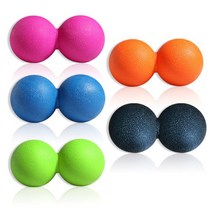 더블 마사지볼 1+1 라크로스볼 안마볼, 14.더블(그린) + 더블(그린)