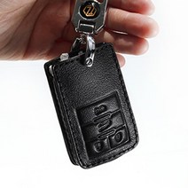 신형 엑센트 3버튼 리모컨키 가죽키케이스 스마트키홀더 키링