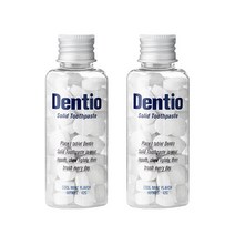 덴티오 고체 치약 60정, 42g, 2개