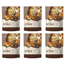 아워홈 차돌 된장찌개 300g x 6개 즉석된장