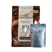 칼리바우트 벨기에산 커버춰 823 밀크초콜릿 500g 소분, 1팩