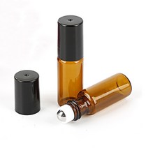 모든유통 갈색 롤온 향수 공병 아로마 용기 5ml