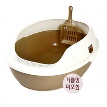 마칼 거름망 화장실(브라운) 고양이 평판 초대형 배변 _ 20230302EA, 쿠팡 본상품선택