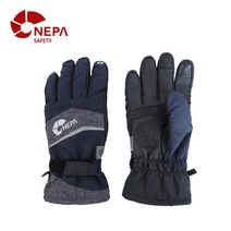 네파 겨울 등산장갑 남자 스키 방한 패딩 장갑 스마트 터치, 블랙