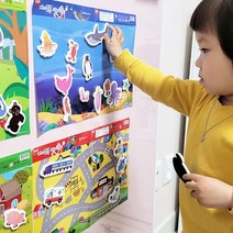 EnO 마시멜론 그림 자석놀이 바다이야기, 1개, 11피스